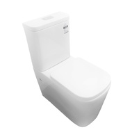 Ceramic Toilet Suite Back to Wall Model Lucca GC89B Rimless