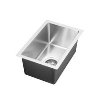 Gianni&costa handmade kitchen laundry sink w/ top or under mount 300x450x205mm with various colour options