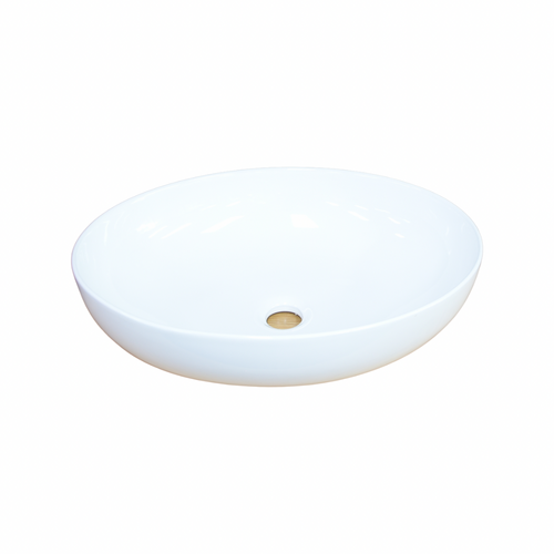 Oval - Ceramic Above Counter Top Basin GC1197 | Pop Up Waste