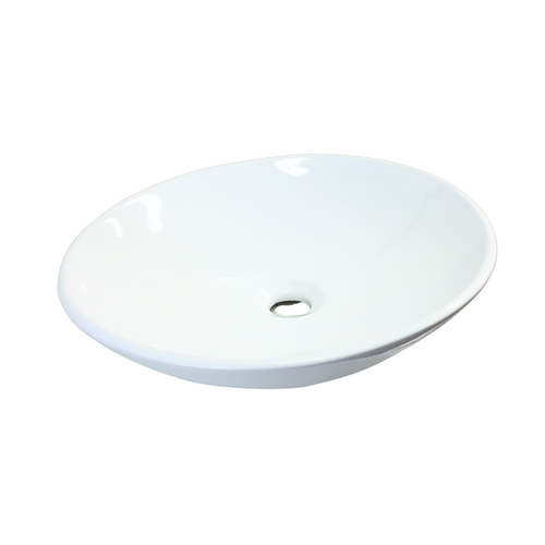 Oval - Ceramic Above Counter Top Basin RB40 | Pop Up Waste